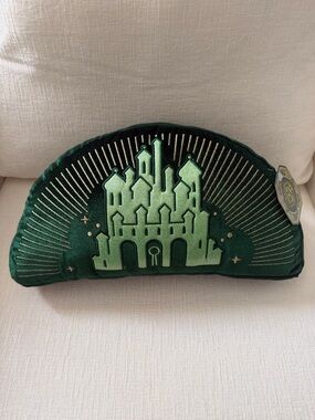 NWT WICKED Double-sided Embroidered Accent Pillow. Regal Theaters Merchandise